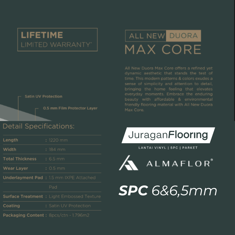 ALMAFLOR DOURA MAX CORE (6,5 MM)