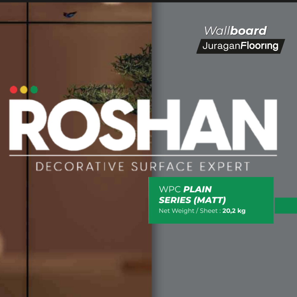 ROSHAN WALLBOARD PLAIN SERIES (MATT)